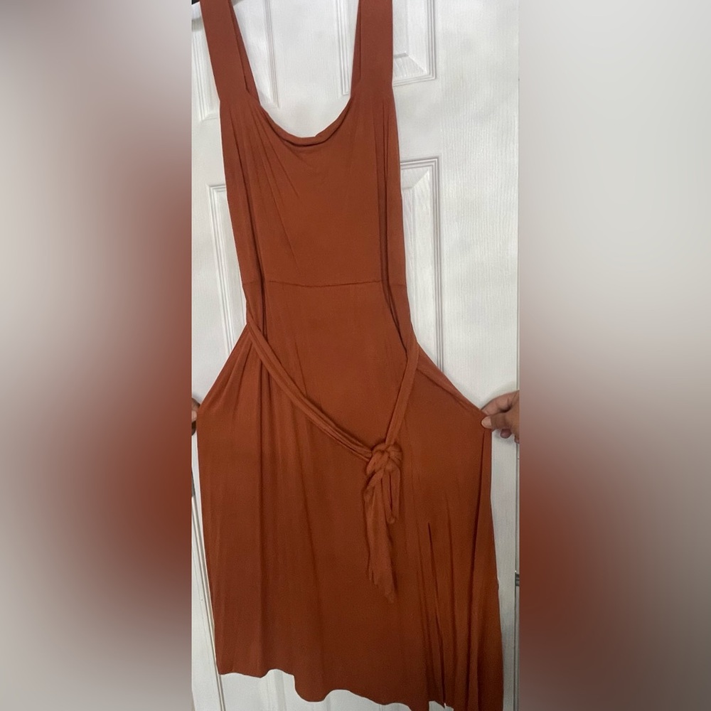 Elegant Brown Dress